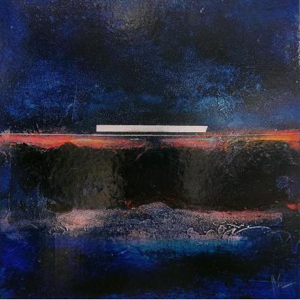 Peinture Abstraction #2666 par Hévin Christian | Tableau Abstrait Acrylique, Huile, Pastel Minimaliste