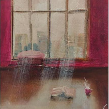 Peinture une pause par Vinnie | Tableau Figuratif Huile