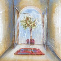 Peinture un voyage par Vinnie | Tableau Figuratif Huile