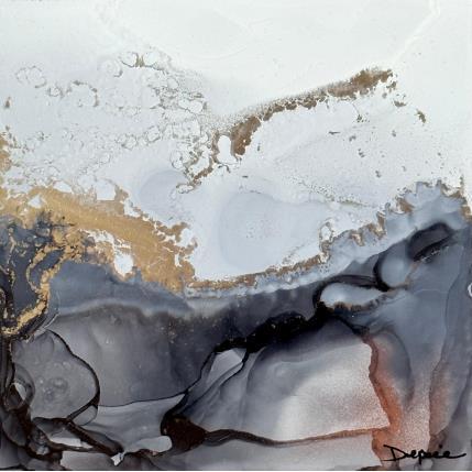 Painting 1203 Poésie Minérale  by Depaire Silvia | Painting Abstract Ink
