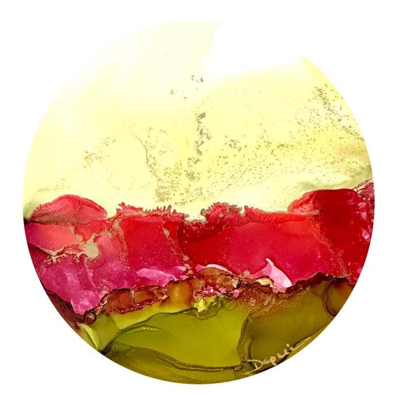 Painting 1735 Poésie Florale  by Depaire Silvia | Painting Abstract Ink