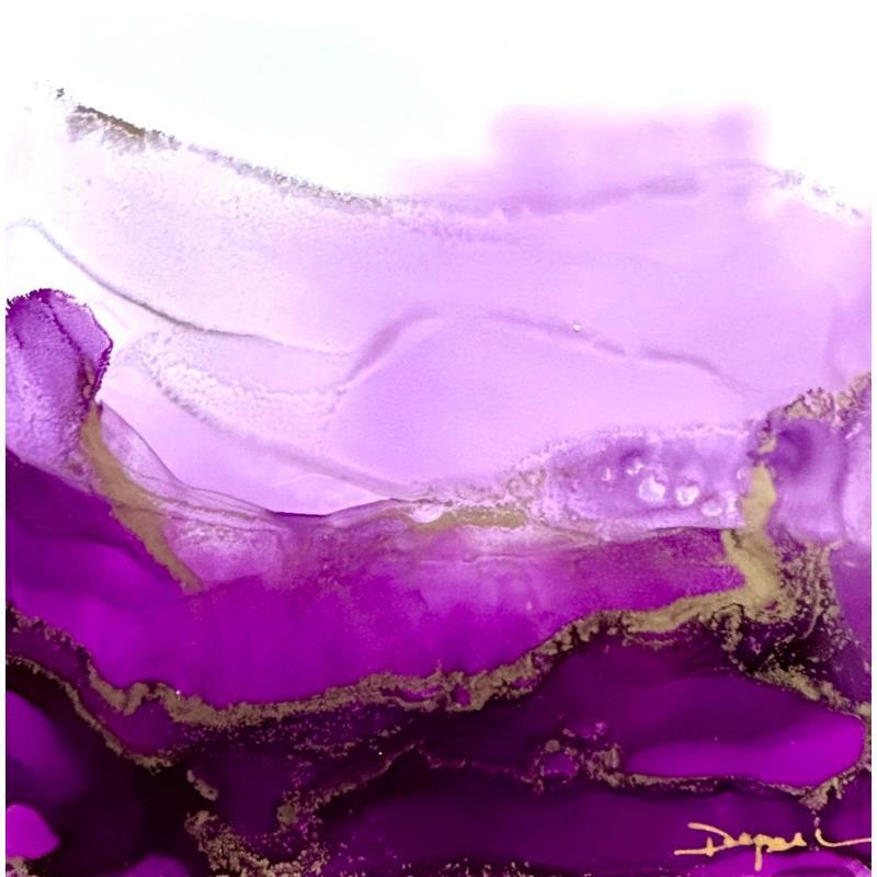 Painting 1649 Poésie Florale  by Depaire Silvia | Painting Abstract Ink