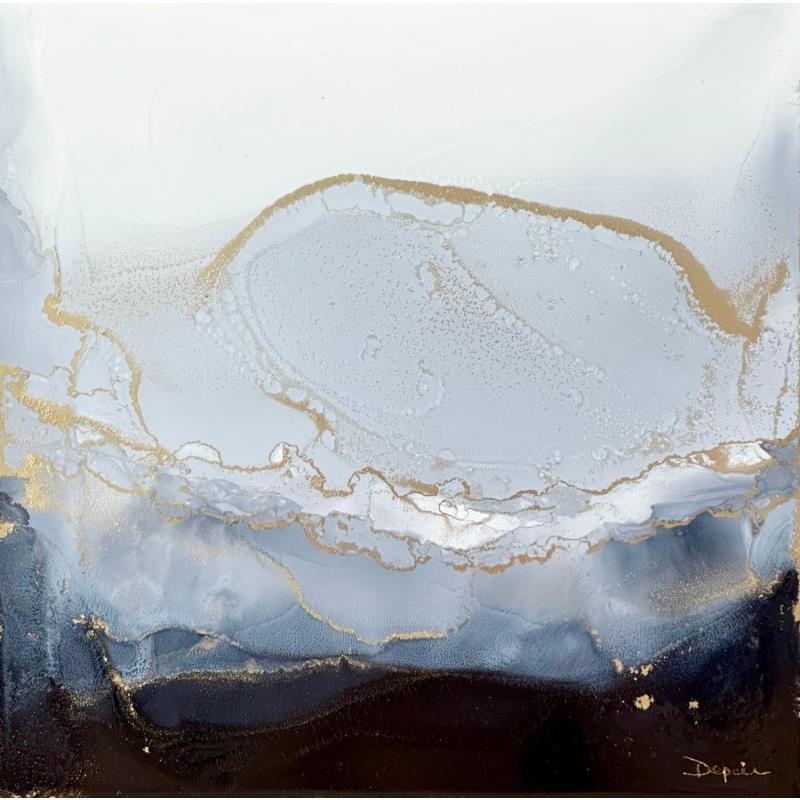 Peinture 1250 Poésie Minérale  par Depaire Silvia | Tableau Abstrait Encre