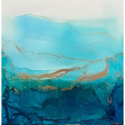 Peinture -1610- Poésie givrée par Depaire Silvia | Tableau Abstrait Encre