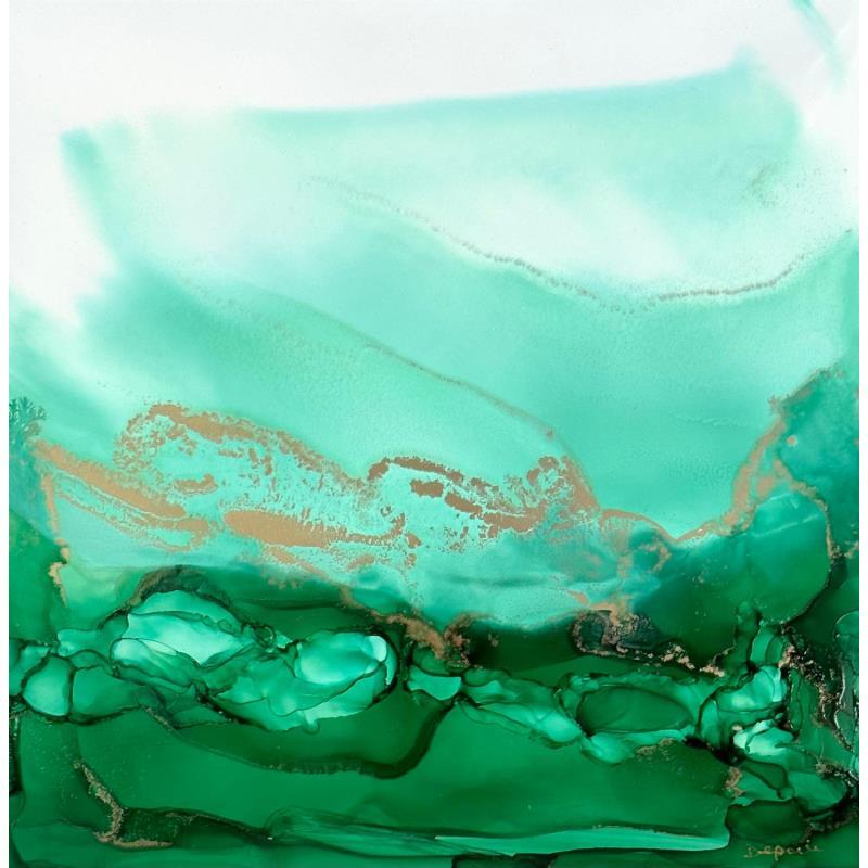 Painting -1566- Poésie Végétale by Depaire Silvia | Painting Abstract Ink