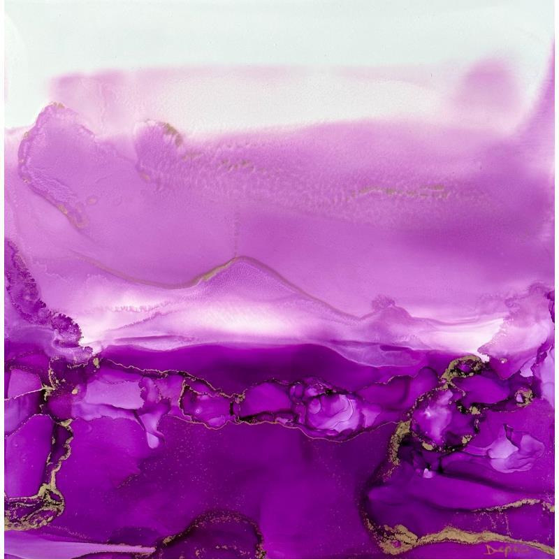 Painting -1560- Poésie Florale by Depaire Silvia | Painting Abstract Ink