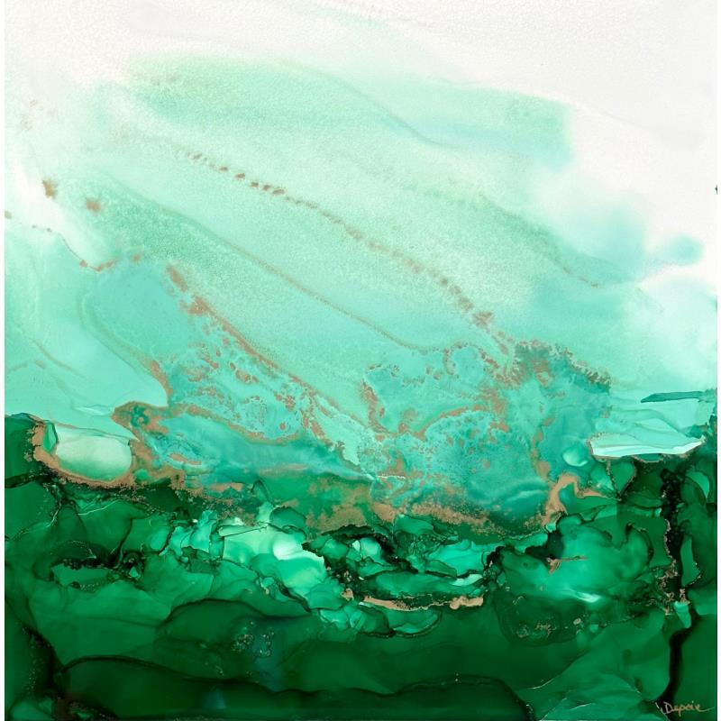 Gemälde -1571- Poésie vétégale von Depaire Silvia | Gemälde Abstrakt Tinte