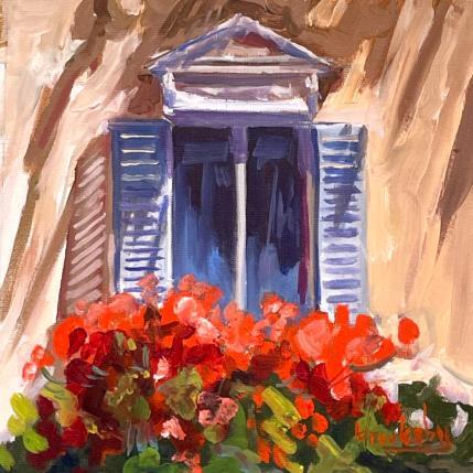 Painting Balcon Parisien by Brooksby | Painting Impressionism Oil Landscapes, Pop icons, Urban