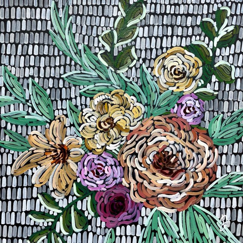 Peinture Bouquet 3 par Dmitrieva Daria | Tableau Impressionnisme Nature Acrylique