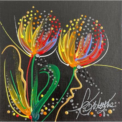 Peinture Nos amours cette nuit par Fonteyne David | Tableau Figuratif Acrylique