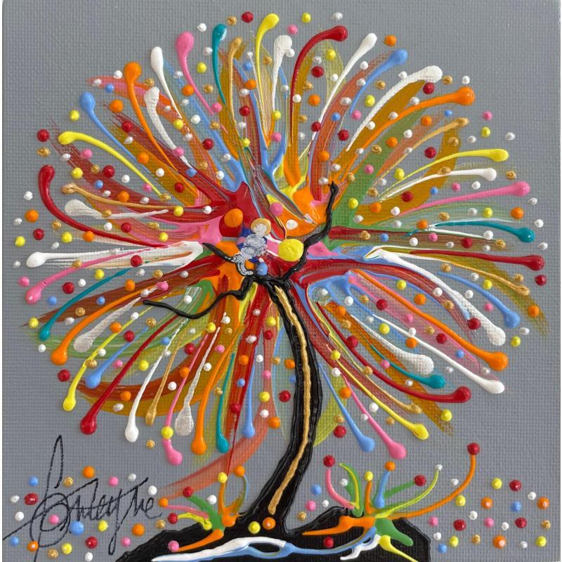 Peinture Entre gris et couleur par Fonteyne David | Tableau Figuratif Acrylique