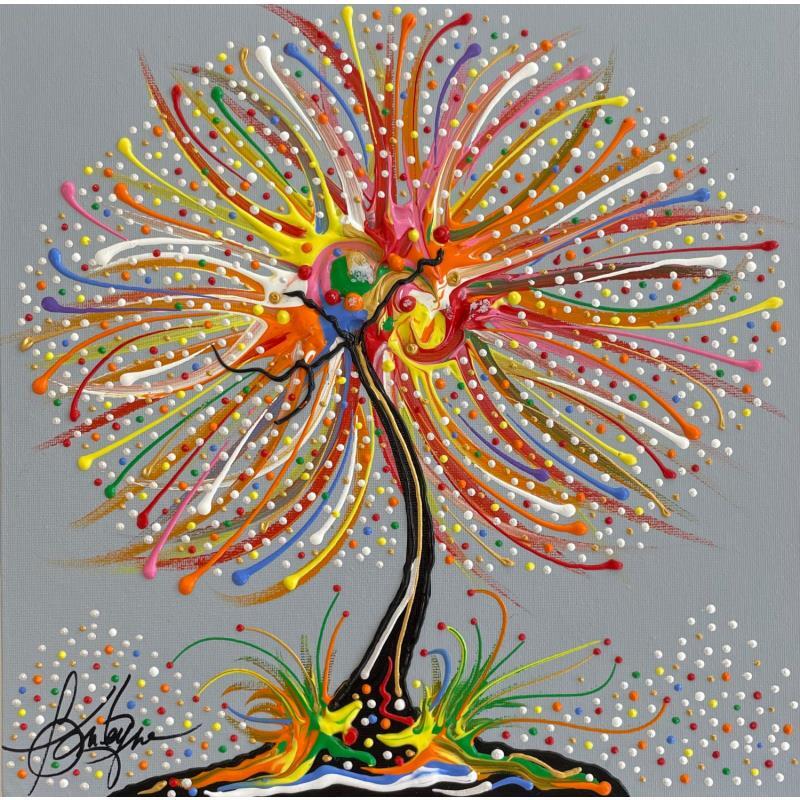 Painting L'elu de la terre by Fonteyne David | Painting Figurative Acrylic