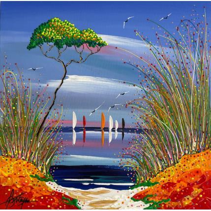 Peinture Evade moi par Fonteyne David | Tableau Figuratif Acrylique