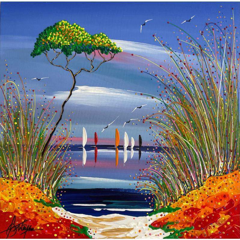 Peinture Evade moi par Fonteyne David | Tableau Figuratif Acrylique