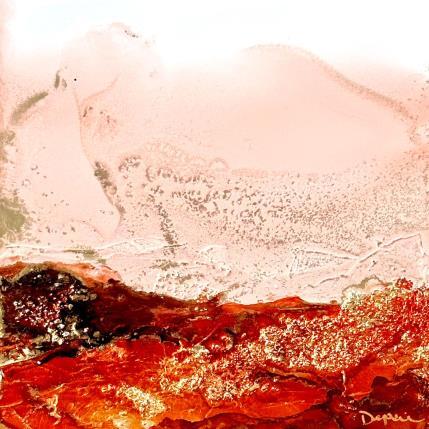 Peinture F1 - 1674 Nuée d'Amour par Depaire Silvia | Tableau Abstrait Acrylique Minimaliste, Paysages