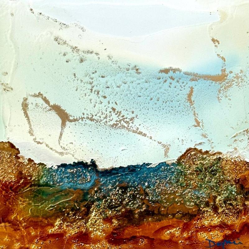 Gemälde F1 - 1890 Bronze Age von Depaire Silvia | Gemälde Abstrakt Landschaften Marine Minimalistisch Acryl