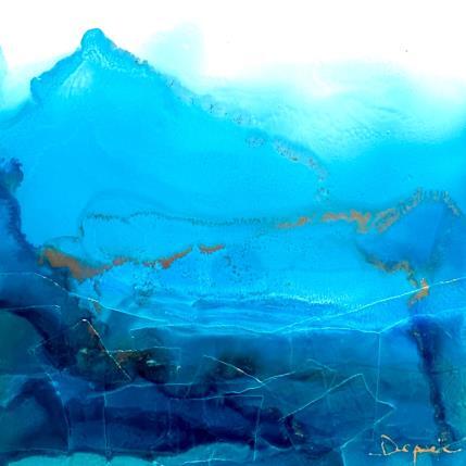 Peinture F1 - 1652 Poésie Marine par Depaire Silvia | Tableau Abstrait Acrylique Marine, Minimaliste, Paysages