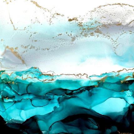 Gemälde F2 - 1994 Poésie Givrée von Depaire Silvia | Gemälde Abstrakt Acryl Landschaften, Marine, Minimalistisch, Pop-Ikonen