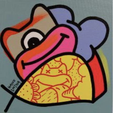 Peinture Mamba two par Hank China | Tableau Pop-art Acrylique, Posca