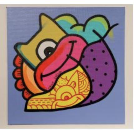 Peinture Buko four par Hank China | Tableau Pop-art Acrylique, Posca