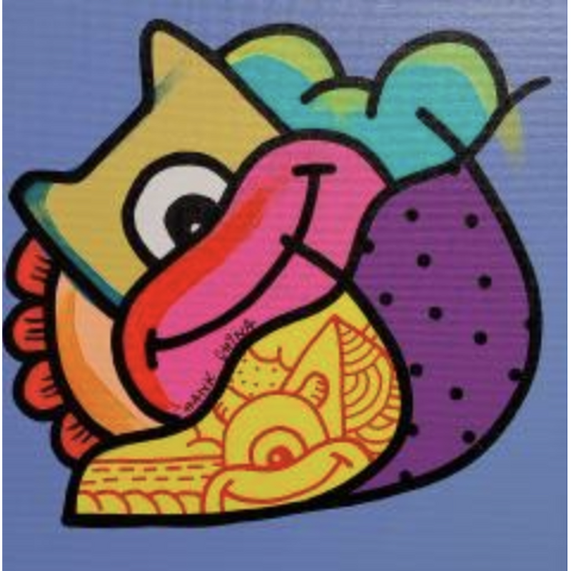 Painting Buko four by Hank China | Painting Pop-art Acrylic Posca