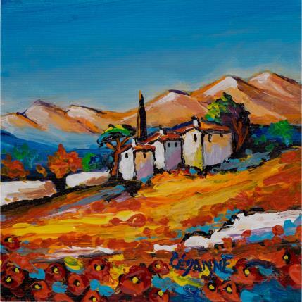 Pintura Une journée en été por Cédanne | Pintura Figurativo Aceite Paisajes