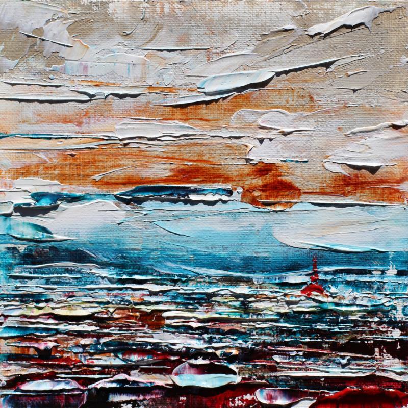 Gemälde Paris le jour #1 von Reymond Pierre | Gemälde Figurativ Landschaften Urban Öl