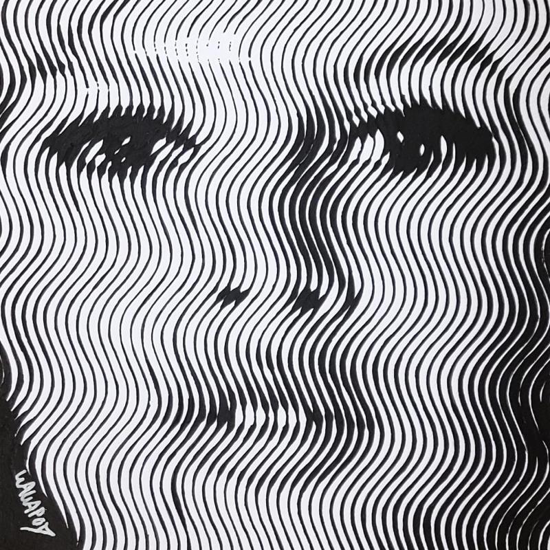 Peinture Bardot lines  par Wawapod | Tableau Pop-art Portraits Icones Pop Acrylique Posca