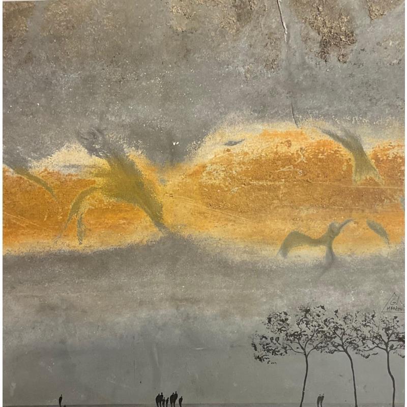 Pintura Bianca por Manconi Gil | Pintura Tema Paisajes Metal Supraciclaje