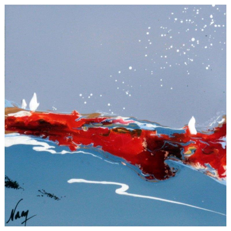 Painting C 2340 by Naen | Painting Abstract Acrylic Ink