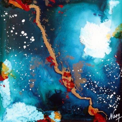 Peinture C 2486 par Naen | Tableau Abstrait Acrylique, Encre