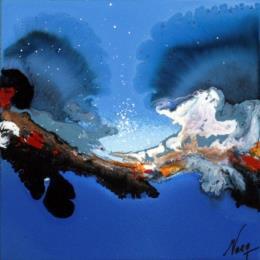 Painting C 2860 by Naen | Painting Abstract Acrylic, Ink