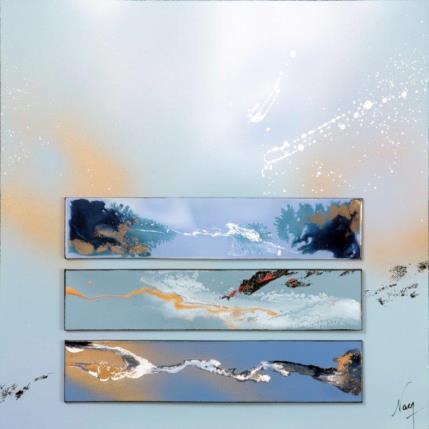 Peinture C2474 par Naen | Tableau Abstrait Acrylique, Encre