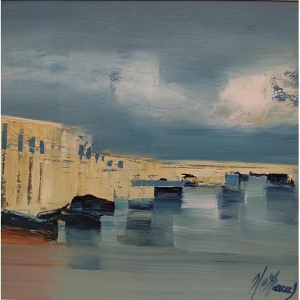 Painting à travers les nuages by Héraud Alain | Painting Figurative Oil Landscapes, Marine, Pop icons