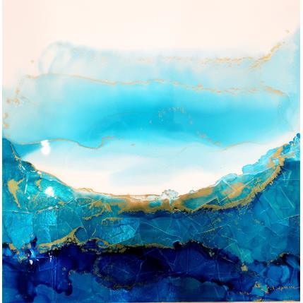 Peinture Profondeur marine 1836 par Depaire Silvia | Tableau Abstrait Acrylique