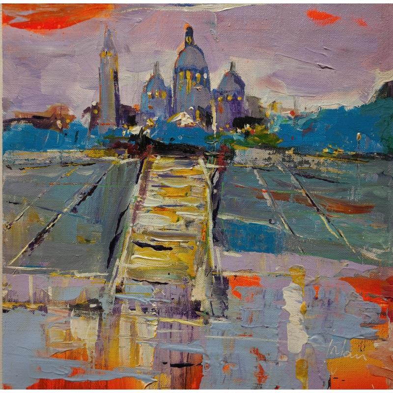 Pintura On va à Montmartre mon cœur  por Yavru Irfan | Pintura Figurativo Aceite