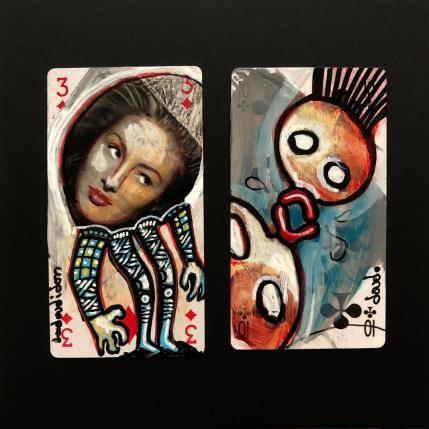 Painting Smack royal by Doudoudidon | Painting Raw art Acrylic Life style, Nude