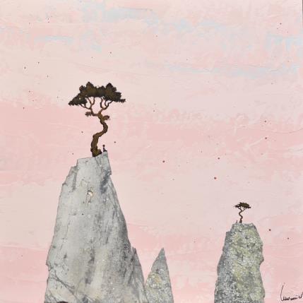 Gemälde A342 von Lemonnier  | Gemälde Materialismus Acryl, Zinc Landschaften