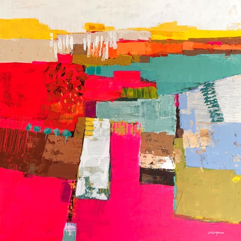 Peinture Monde coloré par Ottenjann Andrea | Tableau Abstrait Paysages Acrylique