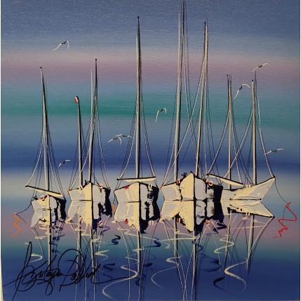 Painting La mer c'est toi by Fonteyne David | Painting Figurative Acrylic Marine