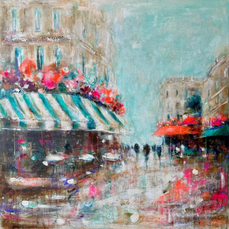 Peinture Friday morning par Solveiga | Tableau Acrylique