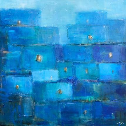 Gemälde Blue Morocco  von Solveiga | Gemälde  Acryl