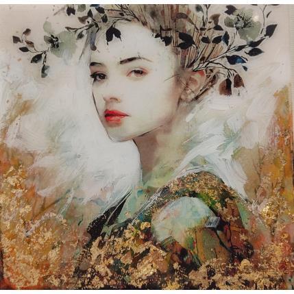 Painting plantada  en dro by Bofill Laura | Painting Figurative Acrylic, Resin Pop icons, Portrait