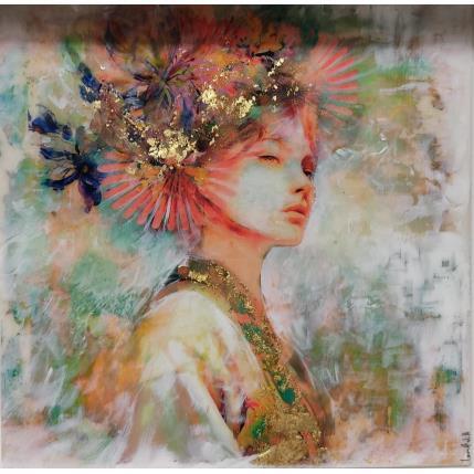 Painting la judit by Bofill Laura | Painting Figurative Acrylic, Resin Portrait