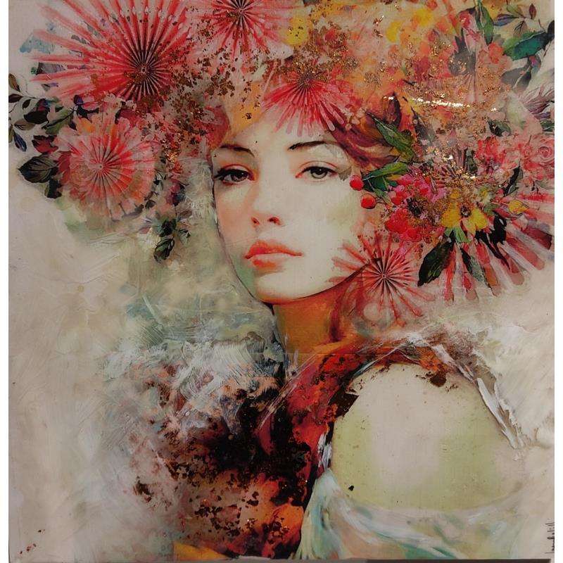 Painting vero III by Bofill Laura | Painting Figurative Portrait Acrylic Resin