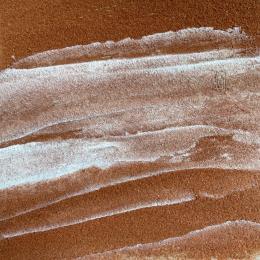 Painting Carré Découverte 4 by CMalou | Painting Subject matter Sand Minimalist