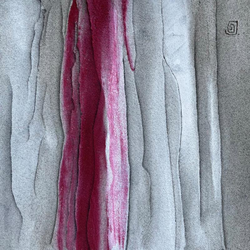 Pintura Carré à Suivre 2 por CMalou | Pintura Tema Minimalista Arena