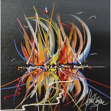 Painting L'espoir naissant by Fonteyne David | Painting Figurative Acrylic Marine, Pop icons