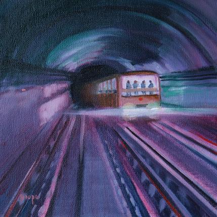 Gemälde Ligne D von Sirope Rémy | Gemälde  Pop-Ikonen