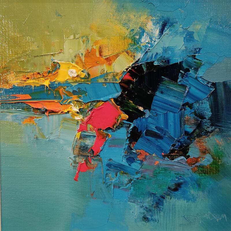 Painting 14 - Abstract by Castan Daniel | Painting Figurative Oil